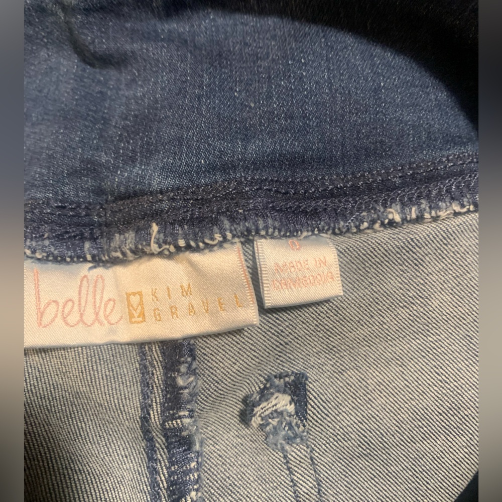 Belle Wide-Leg Jeans in Dark Indigo - Picture 3 of 3